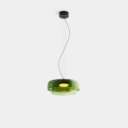 Elegancka lampa sufitowa — krem i kolor w harmonijnym wydaniu