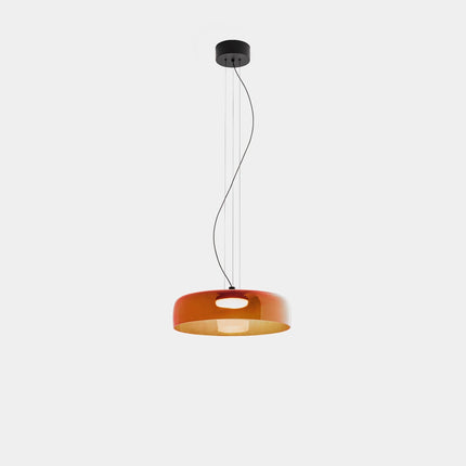 Elegancka lampa sufitowa — krem i kolor w harmonijnym wydaniu