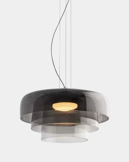Elegancka lampa sufitowa — krem i kolor w harmonijnym wydaniu
