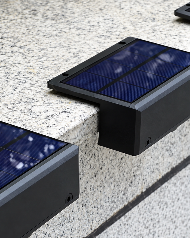 Solar Garden Wall Light with Automatic Control and Changing Colors IP65 – ABS Acrylic