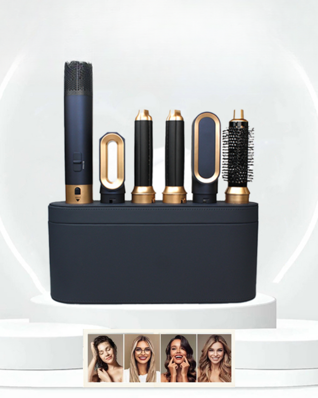 5-w-1 suszarka do włosów z technologią jonową – wszechstronna suszarka do włosów, prostownica, lokówka i falownica 1