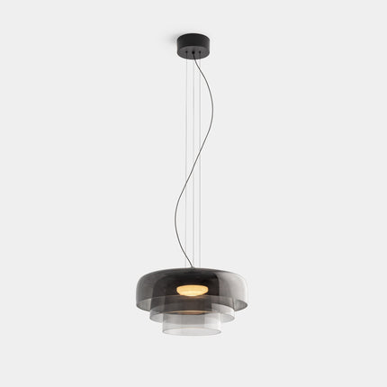 Elegancka lampa sufitowa — krem i kolor w harmonijnym wydaniu