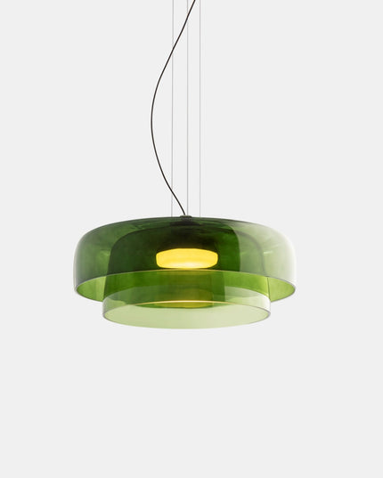 Elegancka lampa sufitowa — krem i kolor w harmonijnym wydaniu