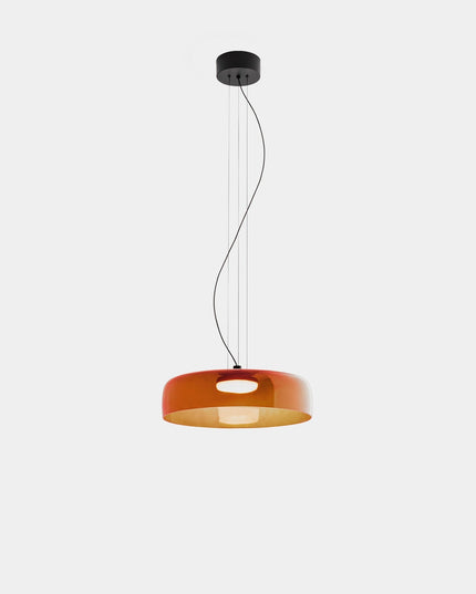Elegancka lampa sufitowa — krem i kolor w harmonijnym wydaniu
