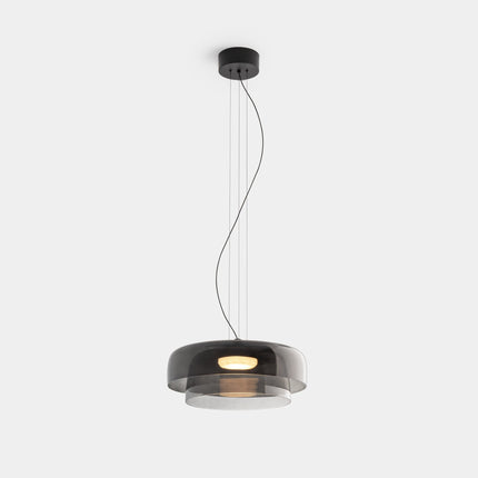 Elegancka lampa sufitowa — krem i kolor w harmonijnym wydaniu