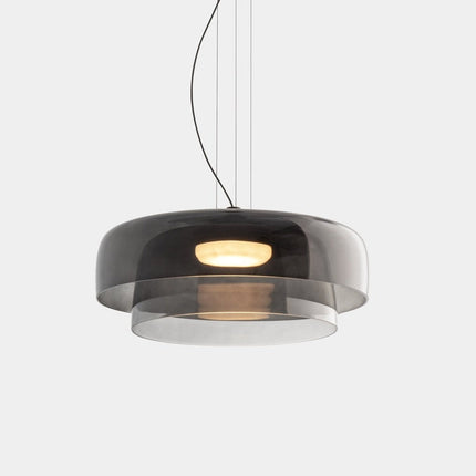 Elegancka lampa sufitowa — krem i kolor w harmonijnym wydaniu