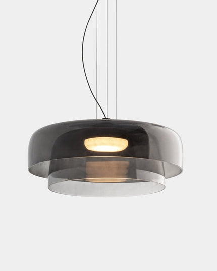 Elegancka lampa sufitowa — krem i kolor w harmonijnym wydaniu