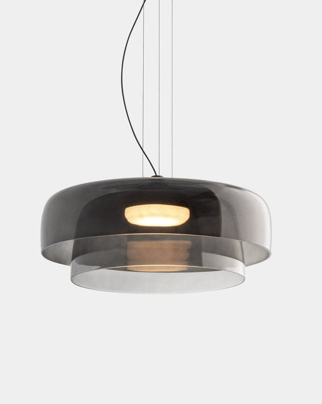 Elegancka lampa sufitowa — krem i kolor w harmonijnym wydaniu