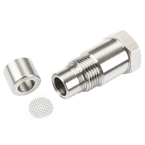 Adapter Czujnika Tlenu O2 M18*1,5 wykonany ze stali nierdzewnej, idealny do eliminacji kontrol 2