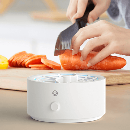 Akumulatorowy Oczyszczacz Żywności z Technologią Jonową – Skuteczne Usuwanie Zanieczyszczeń z Owoce, Warzywa, Mięsa, Biały 1