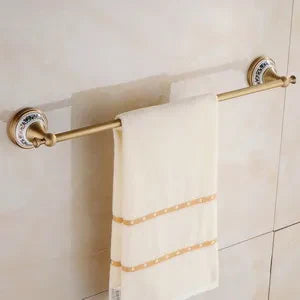 AntiqueBrass - Klasyczny mosiężny zestaw łazienkowy - Luksusowe antyczne akcesoria łazienkowe 2