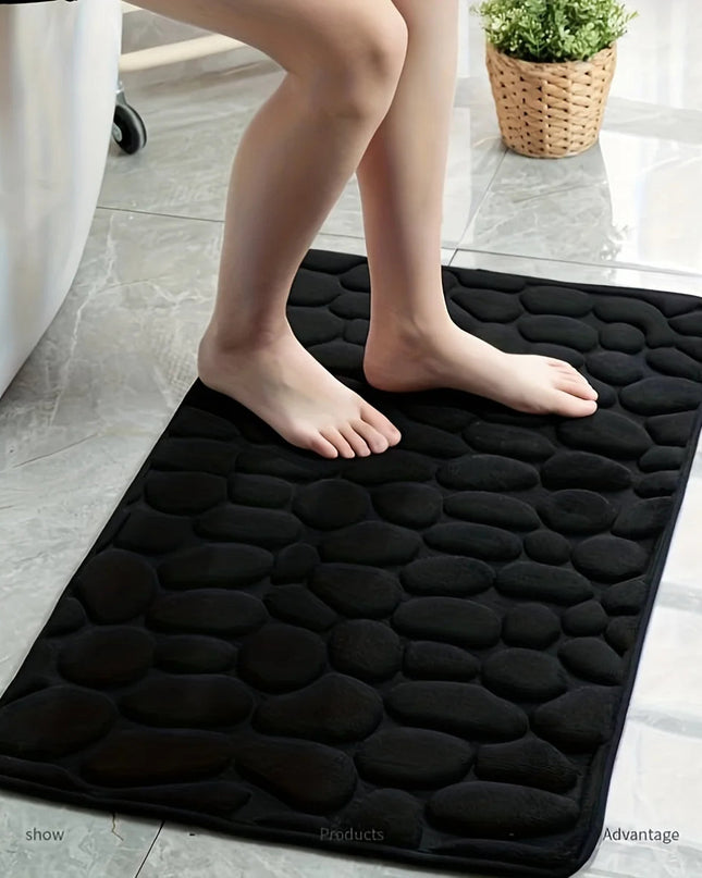 Antypoślizgowa Mata Łazienkowa CoralCushion – Miękka, Luksusowy Koralowy Aksamit, 40x60 cm i 50x80 cm 2