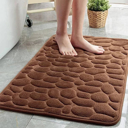 Antypoślizgowa Mata Łazienkowa CoralCushion – Miękka, Luksusowy Koralowy Aksamit, 40x60 cm i 50x80 cm 7