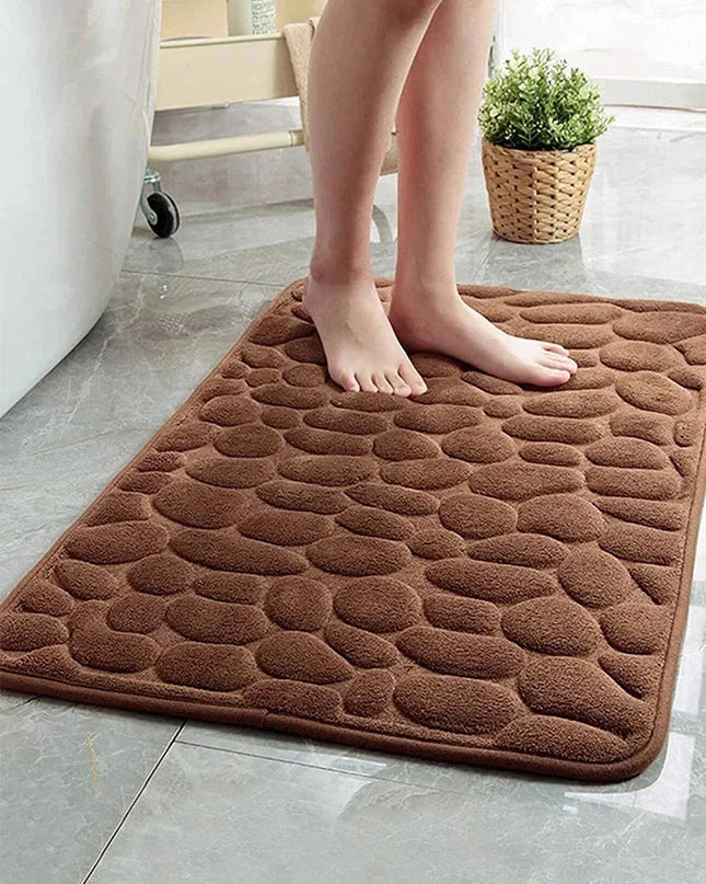 Antypoślizgowa Mata Łazienkowa CoralCushion – Miękka, Luksusowy Koralowy Aksamit, 40x60 cm i 50x80 cm 7