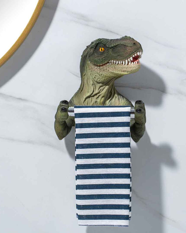 Antypoślizgowa Mata do Kąpieli z Dinozaurami – Trwała i Bezpieczna Mata Prysznicowa w Zielonym i Żółtym Kolorze 1