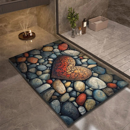 Antypoślizgowa Mata do Kąpieli z Ziemi Okrzemkowej 40x60 cm – Nowoczesny Design i Bezpieczeństwo w Łazience 10