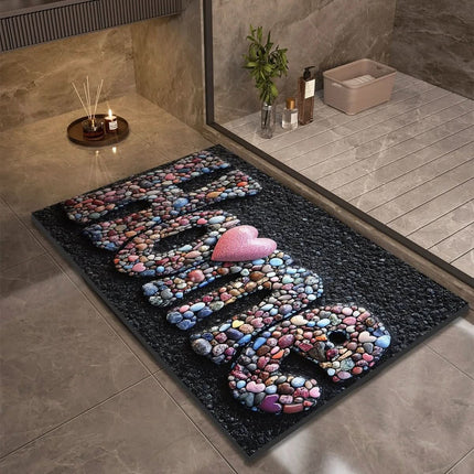 Antypoślizgowa Mata do Kąpieli z Ziemi Okrzemkowej 40x60 cm – Nowoczesny Design i Bezpieczeństwo w Łazience 19