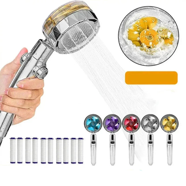 AquaForce | Innowacyjna głowica prysznicowa wysokociśnieniowa z filtracją 1