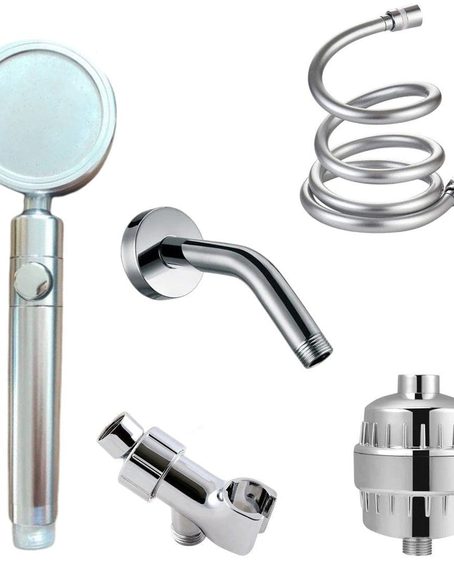 AquaVitalFlow | Prysznic wysokociśnieniowy z technologią filtracji mineralnej 5