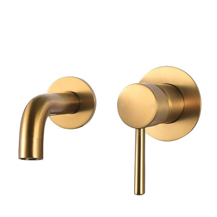 Arcadia Wandmontierte Badezimmerarmatur – 360° Drehung – Zeitgenössisches Design - Moderne Eleganz 5