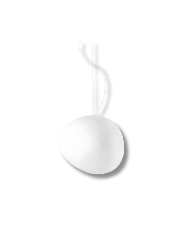 Asymetryczna szklana lampa wisząca do kuchni – Nowoczesny design w różnych rozmiarach 0