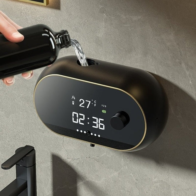 Automatyczny Bezdotykowy Dozownik Mydła w Piance z Czujnikiem – Stylowy Dozownik do Mydła ABS, 10,8 cm x 18,5 cm 4