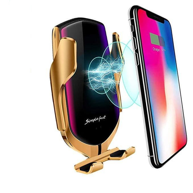 Automatyczny Uchwyt Telefonu z Funkcją Ładowania Bezprzewodowego i Infrarowdową Autodetekcją 1