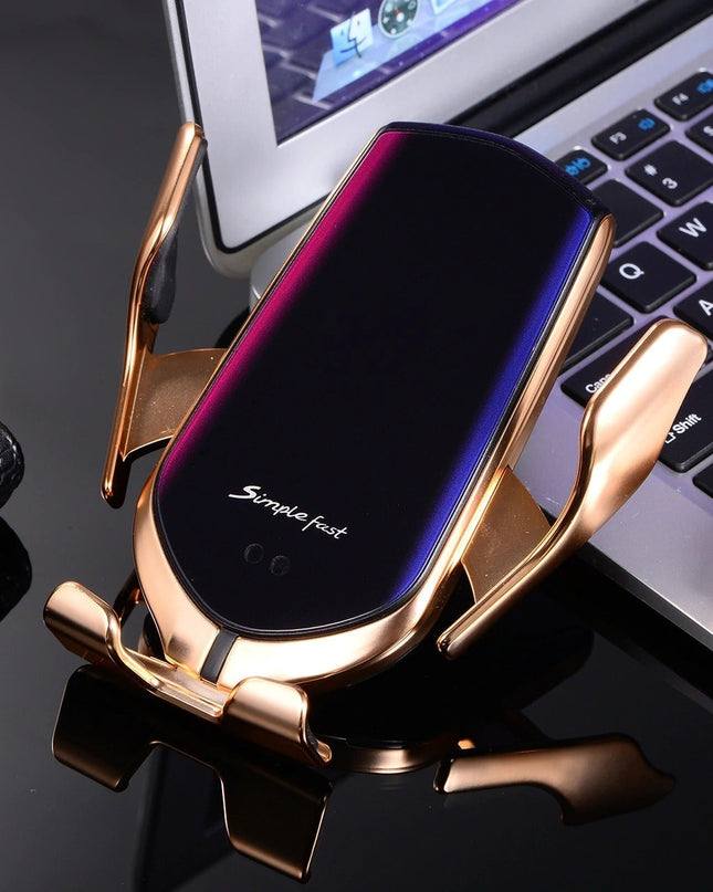 Automatyczny Uchwyt Telefonu z Funkcją Ładowania Bezprzewodowego i Infrarowdową Autodetekcją 9