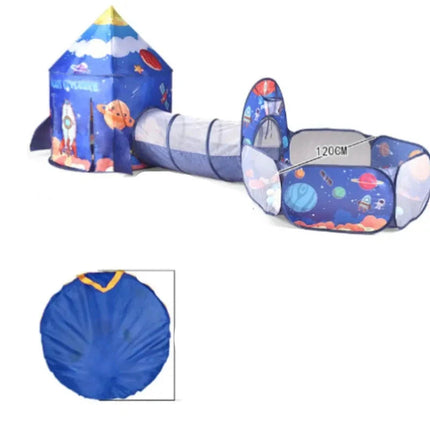 Bajkowy Namiot Dziecięcy Przestronny i Kolorowy, Łatwy w Montażu, Idealny do Zabawy w Domu i na Świeżym Powietrzu 0