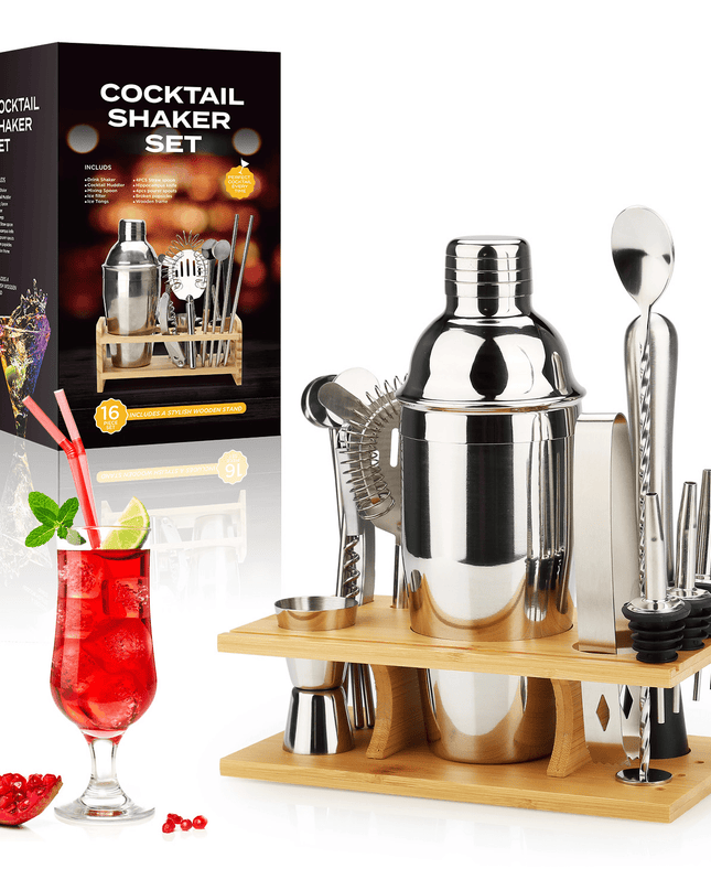 BarMaster | Kompletny 16-elementowy zestaw barmański jako idealny prezent 0