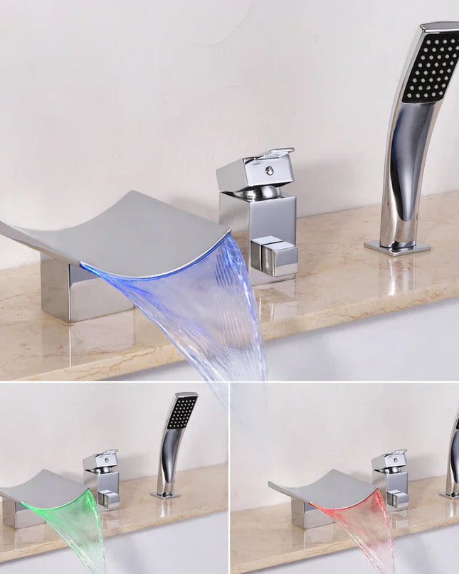 Bateria CascadeGlow Premium – trwała i elegancka bateria wodospadowa zapewniająca idealną kontrolę temperatury 0