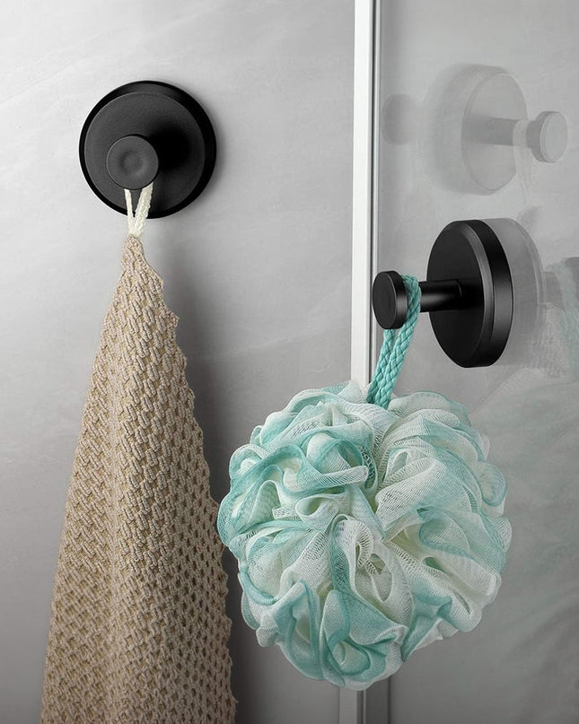 BathroomBuddy - Mocny haczyk z przyssawką do łatwego zawieszania - Haczyk bez wiercenia z mocną przyssawką 3