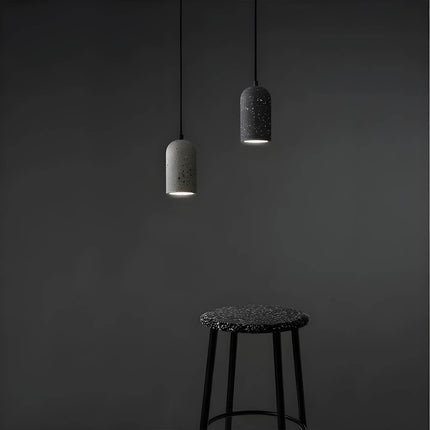 Betonowa Lampa Wisząca FORGI – Nowoczesna Lampa do Salonu, Industrialny Żyrandol, Regulowana Długość, Mieszanka Betonowa 5