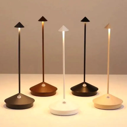 Bezprzewodowa lampa LED z regulacją jasności, wodoodporna, w nowoczesnym minimalistycznym designie, ideal 0