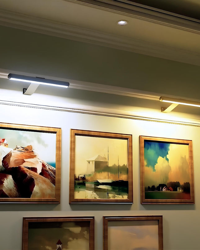 Bezprzewodowa lampa LED z regulacją kąta świecenia, wykonana z aluminium i żelaza, dostępna w tr 5