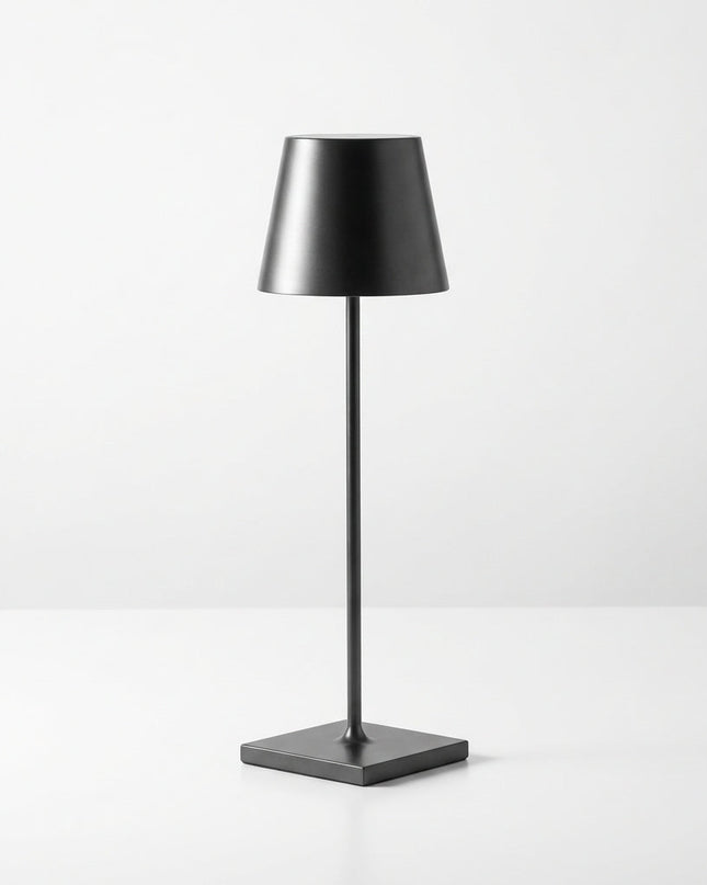 Bezprzewodowa lampa stołowa z funkcją ściemniania, wykonana z wodoodpornego aluminium, idealna 4