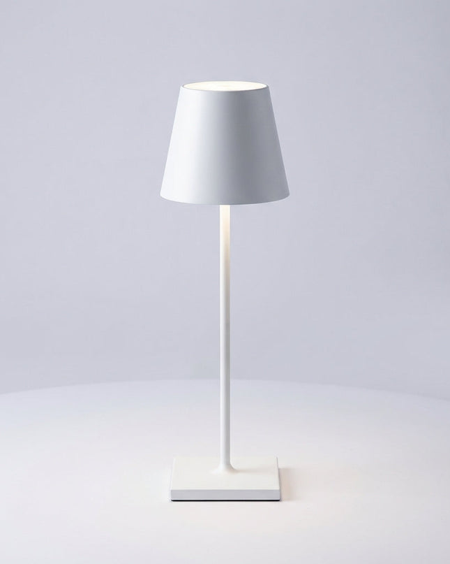 Bezprzewodowa lampa stołowa z funkcją ściemniania, wykonana z wodoodpornego aluminium, idealna 5