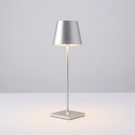 Bezprzewodowa lampa stołowa z funkcją ściemniania, wykonana z wodoodpornego aluminium, idealna 6