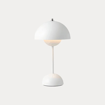 Bezprzewodowa lampa stołowa z kloszem kopułowym, dostępna w siedmiu kolorach, z funkc 0