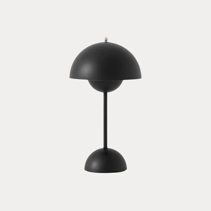 Bezprzewodowa lampa stołowa z kloszem kopułowym, dostępna w siedmiu kolorach, z funkc 1