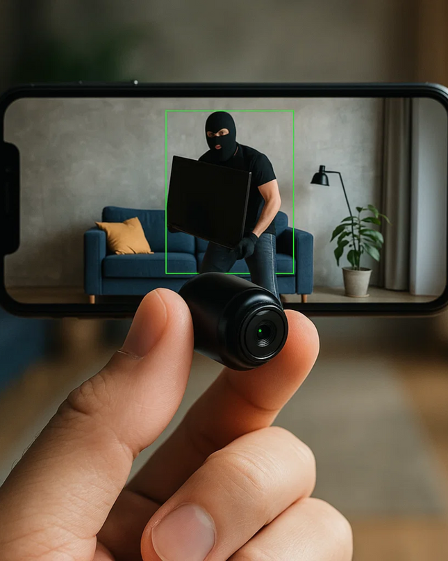 Bezprzewodowa kamera monitorująca z dźwiękiem – dyskretna konstrukcja 1080P do dyskretnego monitorowania bezpieczeństwa domu 0