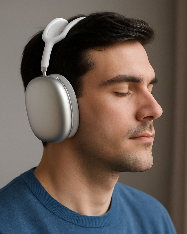 Bezprzewodowe Słuchawki Bluetooth z Aktywną Redukcją Szumów – Komfortowe i Wysokiej Jakości 1