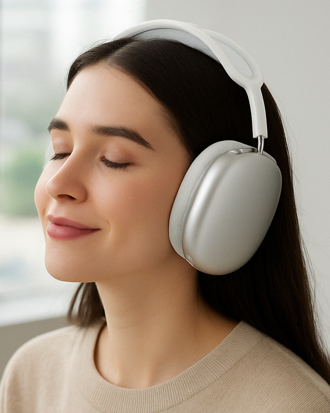 Bezprzewodowe Słuchawki Bluetooth z Aktywną Redukcją Szumów – Komfortowe i Wysokiej Jakości 2