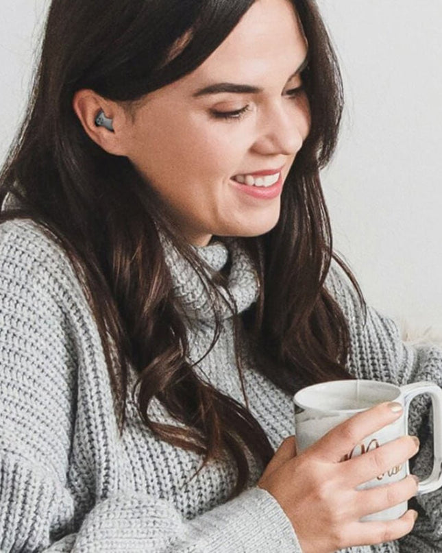 Bezprzewodowe słuchawki douszne Bluetooth z redukcją szumów i wodoodporną konstrukcją – słuchawki douszne z obudową LED 5
