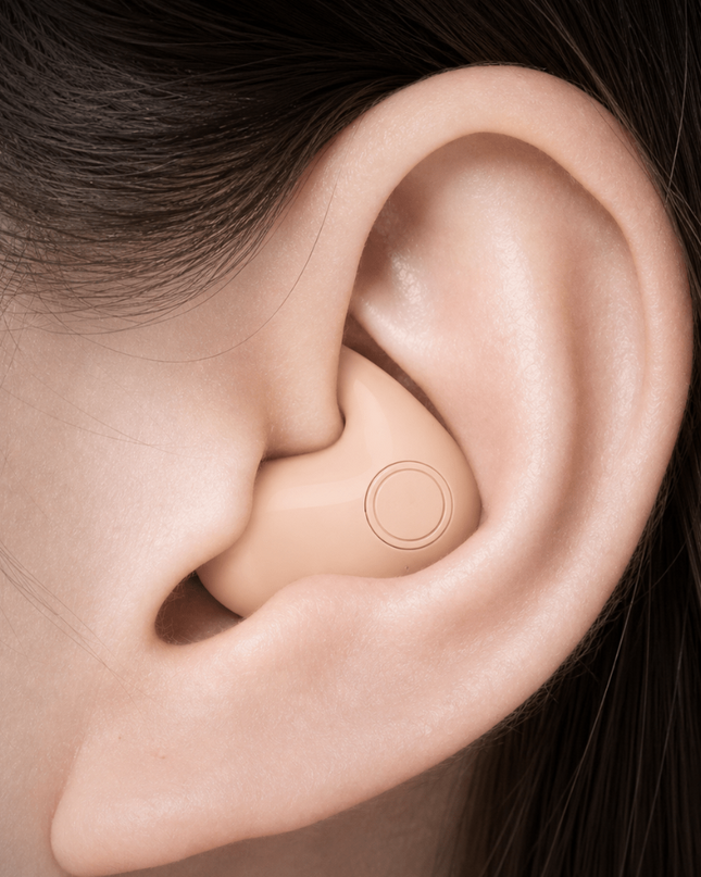 Bezprzewodowe słuchawki douszne Bluetooth z redukcją szumów i wodoodporną konstrukcją – słuchawki douszne z obudową LED 7
