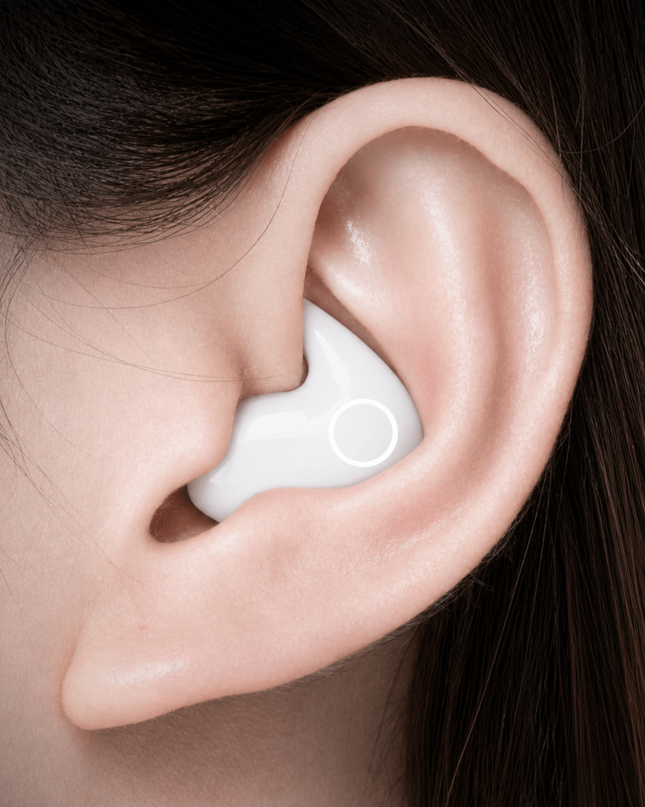 Bezprzewodowe słuchawki douszne Bluetooth z redukcją szumów i wodoodporną konstrukcją – słuchawki douszne z obudową LED 8