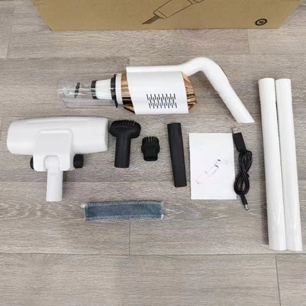 Bezprzewodowy Ręczny Odkurzacz 2w1 z Funkcją Mopowania – Lekki i Kompaktowy Mały Odkurzacz Ręczny do Domu i Samochodu 9