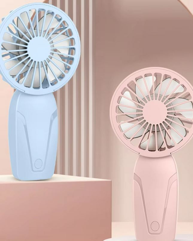 Bezprzewodowy Wentylator Ręczny Mały Rozmiar, Wielka Ulga od Gorąca 1