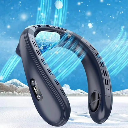 Bezprzewodowy Wentylator na Szyję z Efektywnym Chłodzeniem Półprzewodnikowym 1