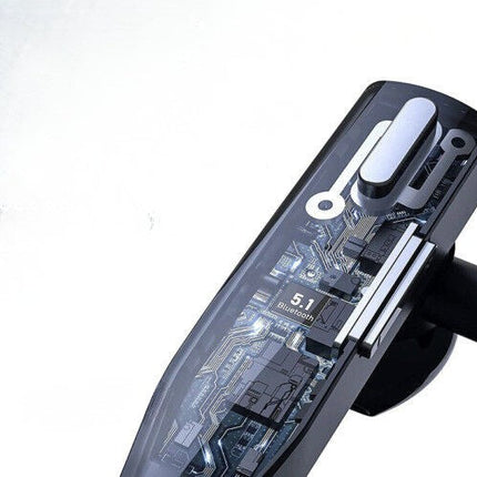 Bezprzewodowy zestaw słuchawkowy Bluetooth z redukcją szumów i podwójnym mikrofonem – ergonomiczna konstrukcja zapewniająca wyraźne rozmowy 3